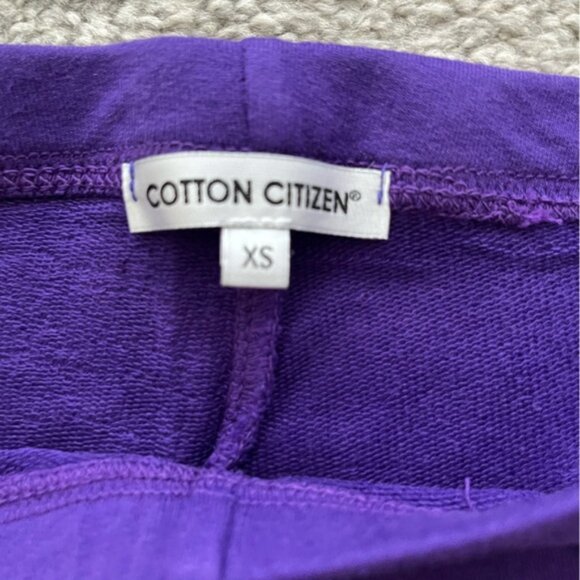 NWOT Cotton Citizen 3 Pack Shorts Size XS Brown Purple and Green - Picture 8 of 10